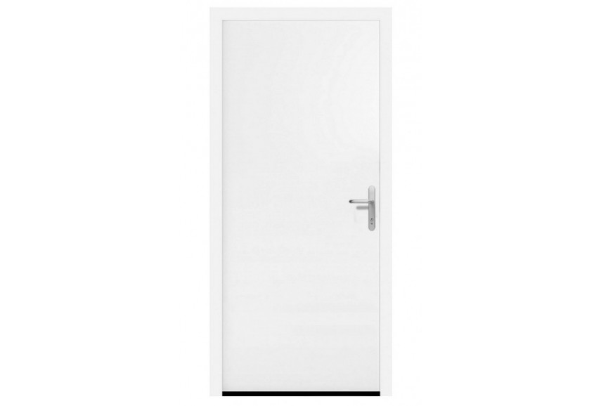 Входная дверь Thermo46 TPS 010, Белый цвет RAL 9016